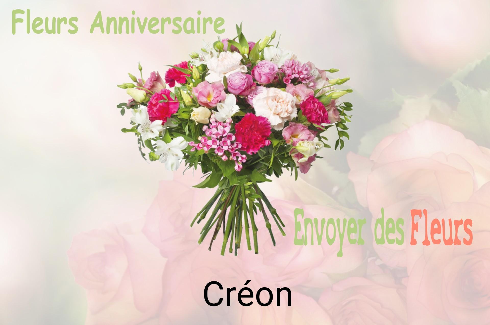 Bouquet de fleurs d’anniversaire livré à Créon